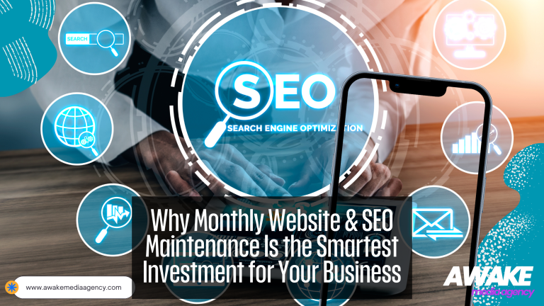 Why Monthly Website & SEO Maintenance Is the Smartest Investment for Your Business Blog Image